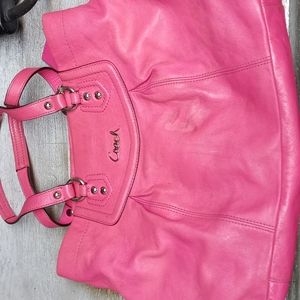 Pink couch purse